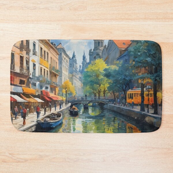 Item preview, Old Town River designed and sold by Paw's Arts.