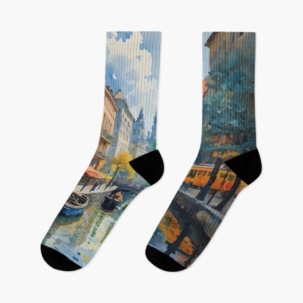 Item preview, Old Town River designed and sold by Paw's Arts.