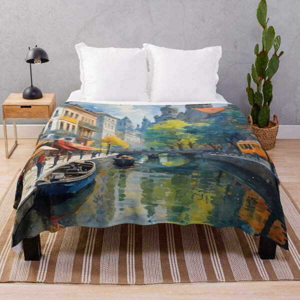 Item preview, Old Town River designed and sold by Paw's Arts.