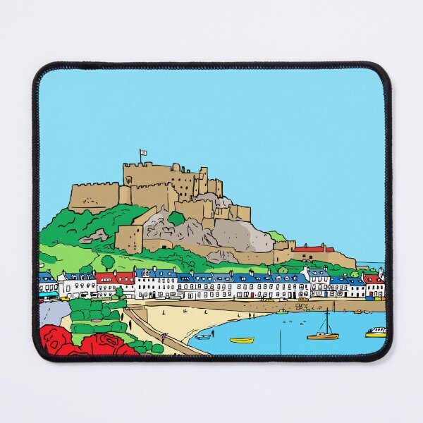 Item preview, Jersey Channel Islands designed and sold by Traveldrawings.