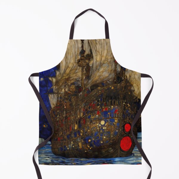 Item preview, Abstract Abandoned Pirate Ship designed and sold by TheDarkWardrobe.
