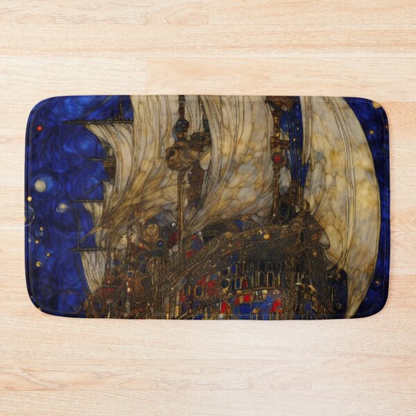 Item preview, Abstract Abandoned Pirate Ship designed and sold by TheDarkWardrobe.