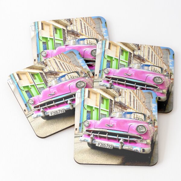 Item preview, Pink Chevy Bel Air - Havana, Cuba designed and sold by vozzaphoto.