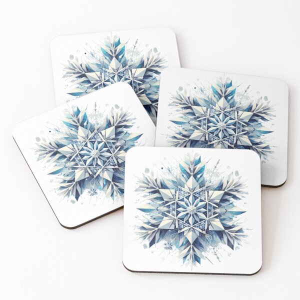 Item preview, Intricate Geometric Christmas Snowflake designed and sold by PrismWild.