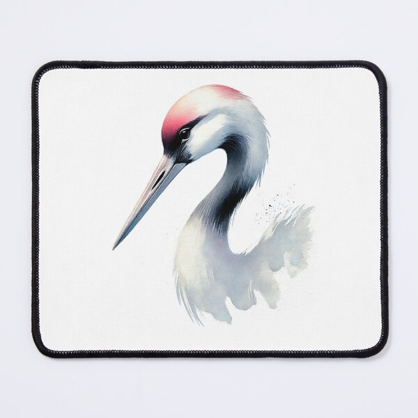 Item preview, Watercolor Crane designed and sold by Blink Art Studio.