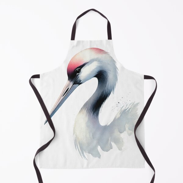 Item preview, Watercolor Crane designed and sold by Blink Art Studio.