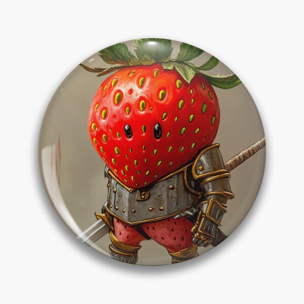 Aperçu de l'œuvre Guerrier Fraise créée et vendue par Store With Cool Stuff.