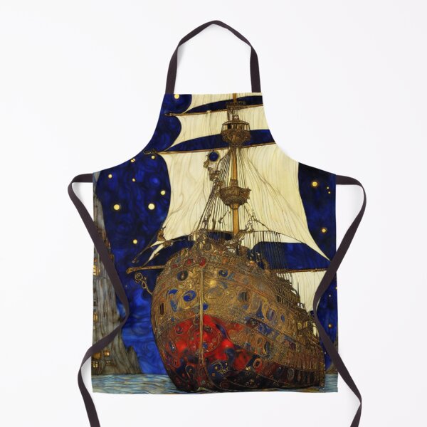 Item preview, Abstract Abandoned Pirate Ship designed and sold by TheDarkWardrobe.