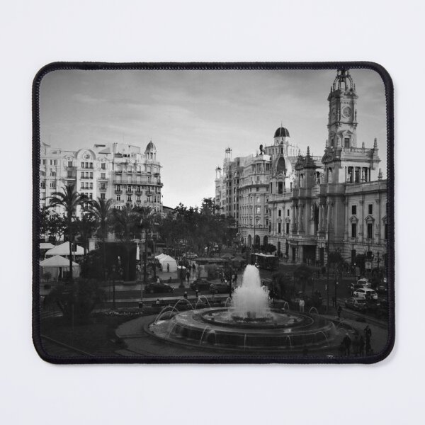 Item preview, Valencia Town Hall Square designed and sold by RaquelClausi.