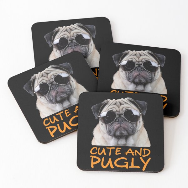 Item preview, Cute and Pugly - Funny Pug Design designed and sold by Serbin.