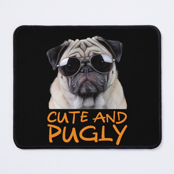 Item preview, Cute and Pugly - Funny Pug Design designed and sold by Serbin.