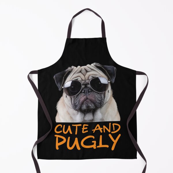 Item preview, Cute and Pugly - Funny Pug Design designed and sold by Serbin.