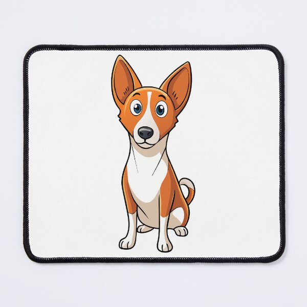 Item preview, Curious Basenji Listening Intently designed and sold by iwcus.