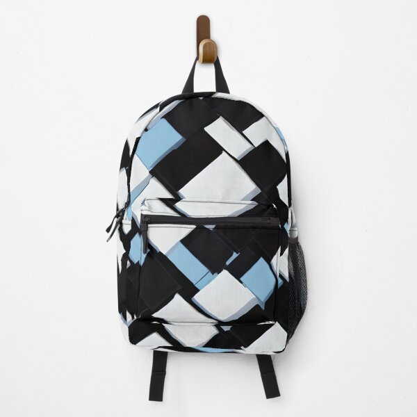 Item preview, Blue White Black Geometric Diagonals - Seamless Pattern designed and sold by Chubuter.