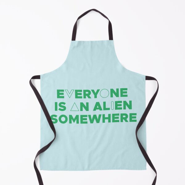 Item preview, EVERYONE IS AN ALIEN SOMEWHERE (GREEN) designed and sold by Dan Zetterström.