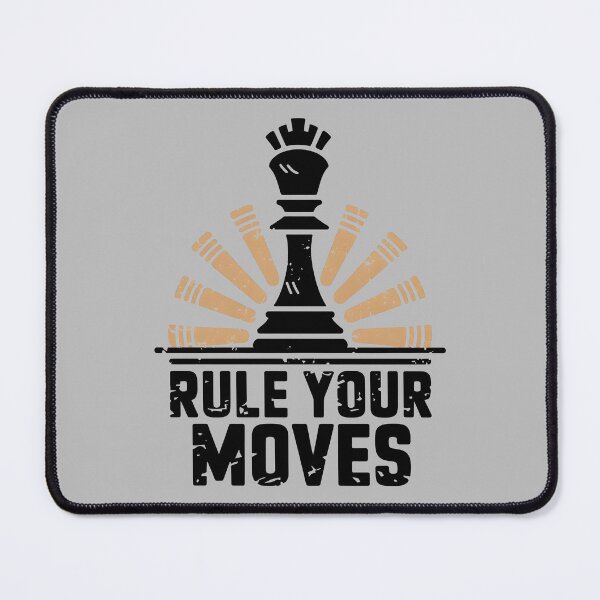 Item preview, Rule Your Moves Chess King Design designed and sold by GesparHouse.
