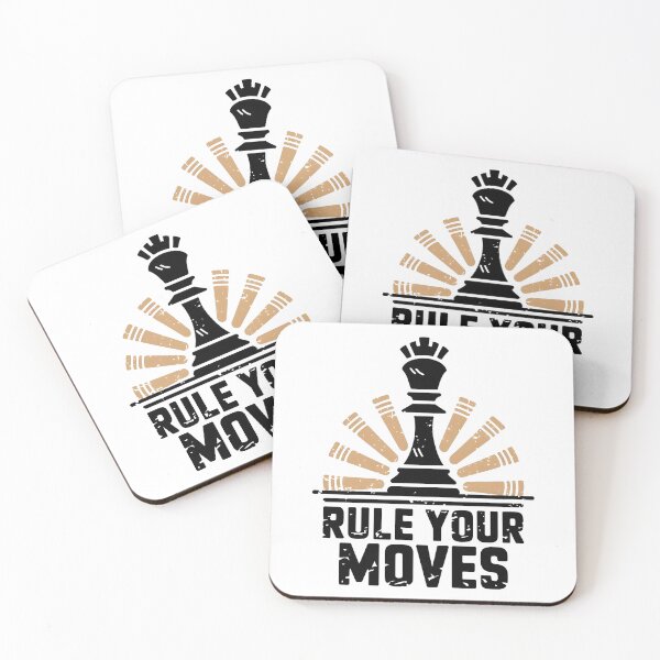 Item preview, Rule Your Moves Chess King Design designed and sold by GesparHouse.