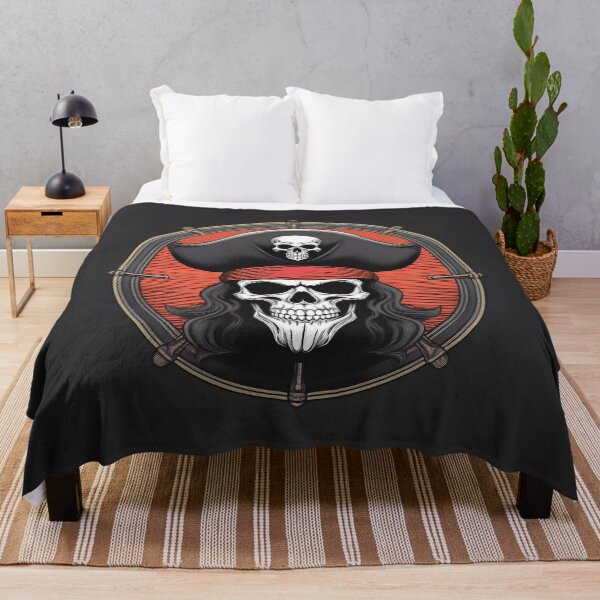 Item preview, Dead Skull Pirate Flag designed and sold by Boxing Kangaroo Retail Company.