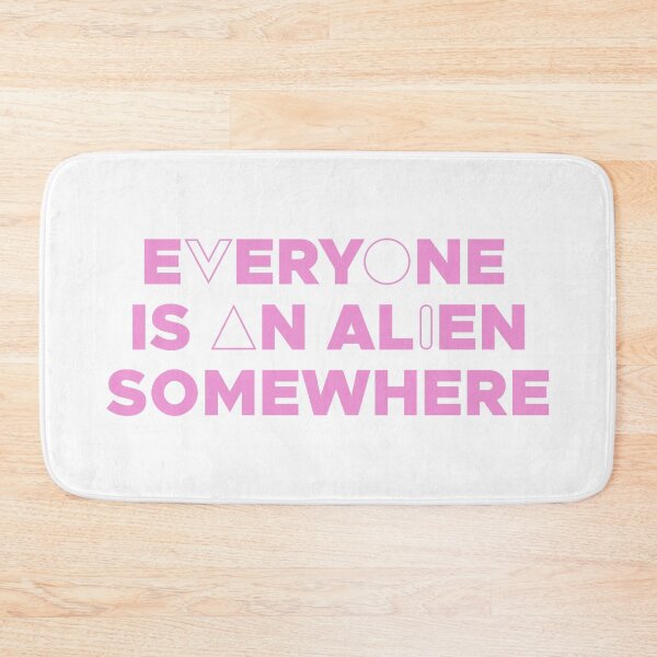 Item preview, EVERYONE IS AN ALIEN SOMEWHERE (PINK) designed and sold by Dan Zetterström.