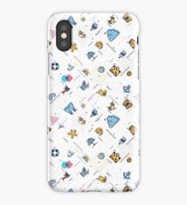 Summer Seamless pattern memphis style iPhone Case