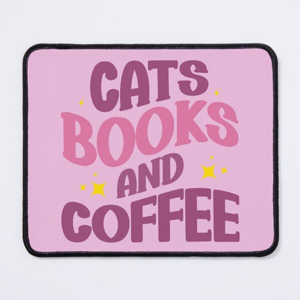 Item preview, Cats, Books and Coffee designed and sold by xWiseGirl.