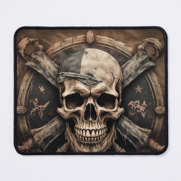 Item preview, Dead Skull Pirate Flag designed and sold by Boxing Kangaroo Retail Company.