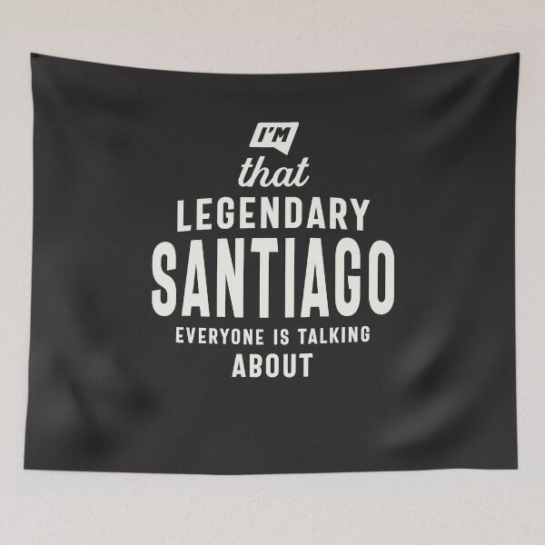 Item preview, Legendary Santiago Personalized Name Santiago designed and sold by cidolopez.
