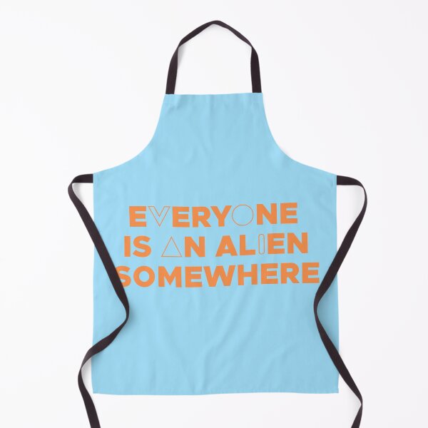 Item preview, EVERYONE IS AN ALIEN SOMEWHERE (ORANGE) designed and sold by Dan Zetterström.
