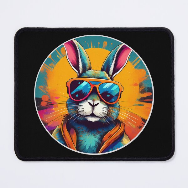 Item preview, Grafitti Rabbit in Sunglasses designed and sold by Boxing Kangaroo Retail Company.