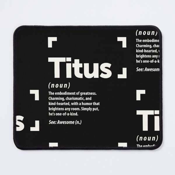 Item preview, Titus Name Definition Personalized Name Titus designed and sold by cidolopez.