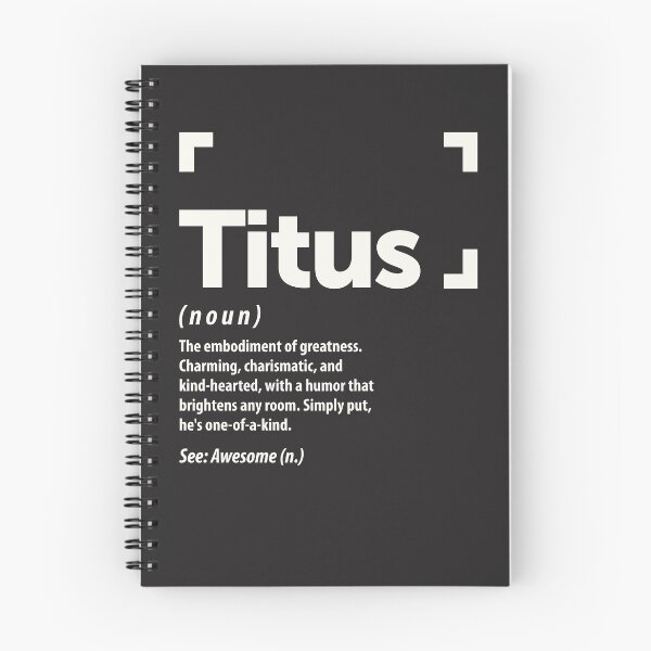 Item preview, Titus Name Definition Personalized Name Titus designed and sold by cidolopez.