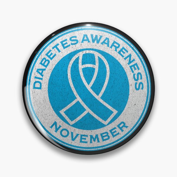 Item preview, Diabetes Awareness November Blue Diabetes Ribbon Campaign designed and sold by chrisrivait.