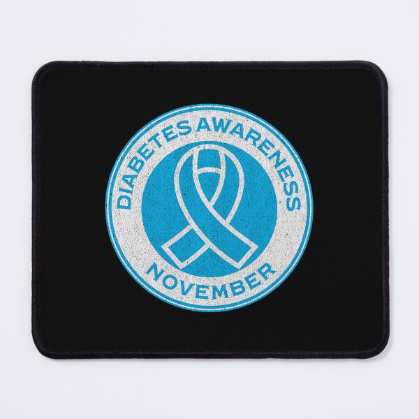 Item preview, Diabetes Awareness November Blue Diabetes Ribbon Campaign designed and sold by chrisrivait.