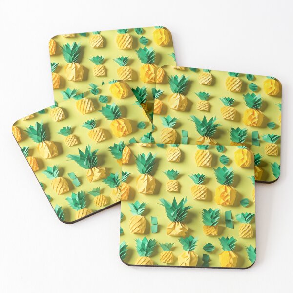Item preview, Origami Art - Tropical Abundance: A Bounty of Pineapples designed and sold by ArtfulFolds.