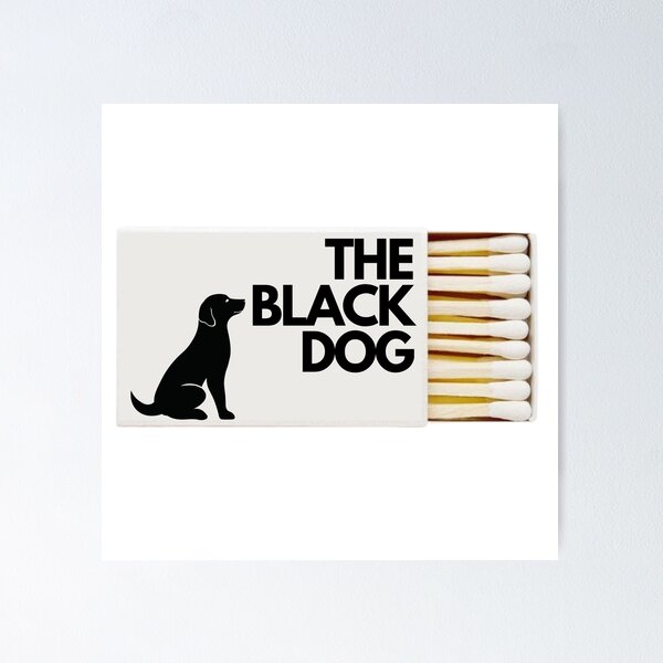 Item preview, the black dog designed and sold by agninmann.