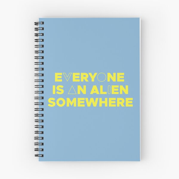 Item preview, EVERYONE IS AN ALIEN SOMEWHERE (YELLOW) designed and sold by Dan Zetterström.