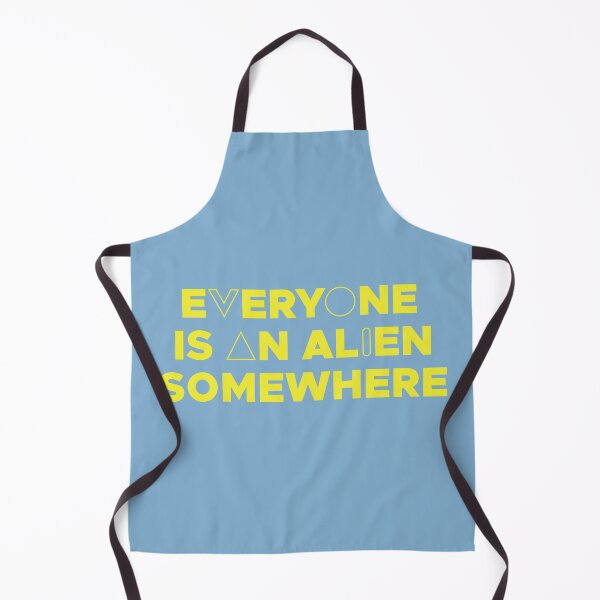 Item preview, EVERYONE IS AN ALIEN SOMEWHERE (YELLOW) designed and sold by Dan Zetterström.