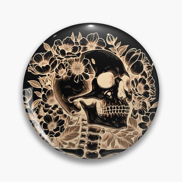 Item preview, Flower Skeleton Happiness in Afterlife designed and sold by Mr. Bartholomew.