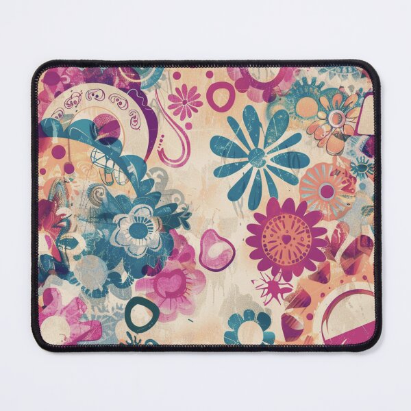 Item preview, Retro Hippie: Wild Flowers designed and sold by J Marielle Designs.