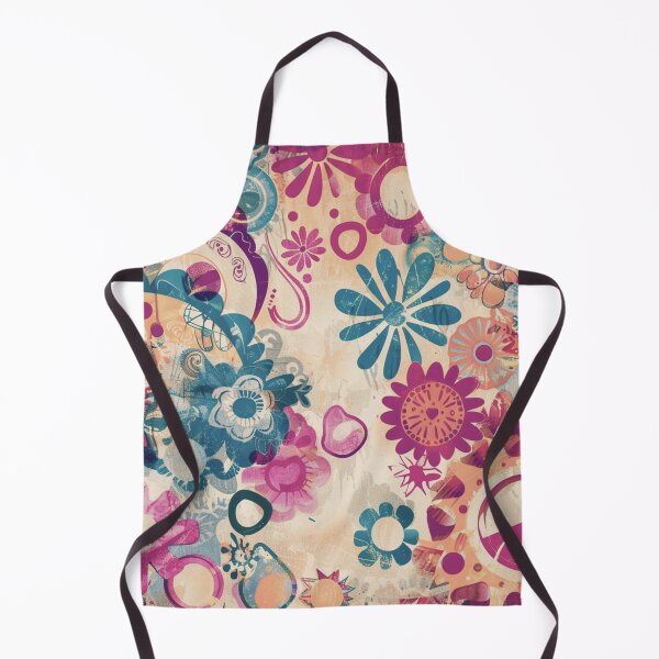 Artikelvorschau, Retro Hippie: Wilde Blumen entworfen und verkauft von J Marielle Designs.