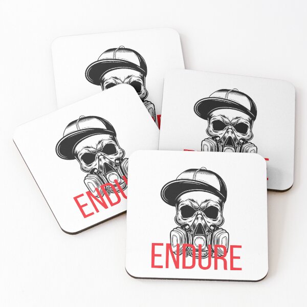Item preview, Endure Skull Gas Mask Urban Design designed and sold by TrueMotion.