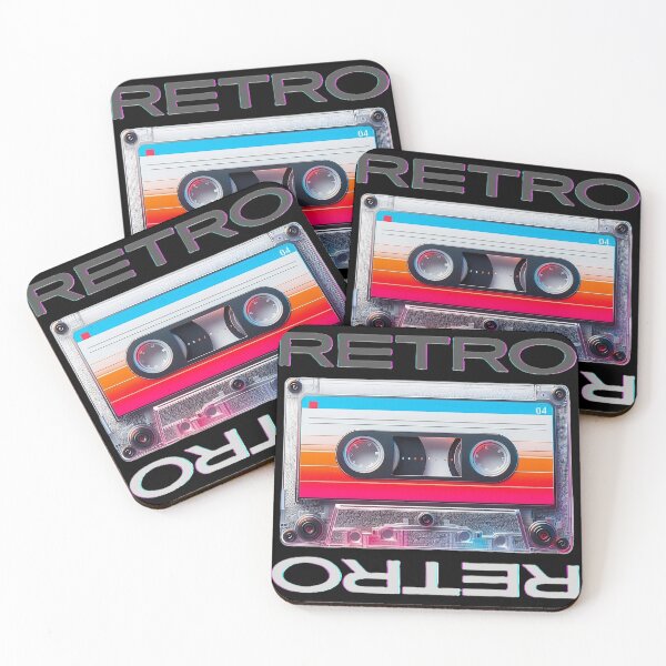 Item preview, Nostalgic Colorful Vintage Retro Cassette designed and sold by GVibezPadel.