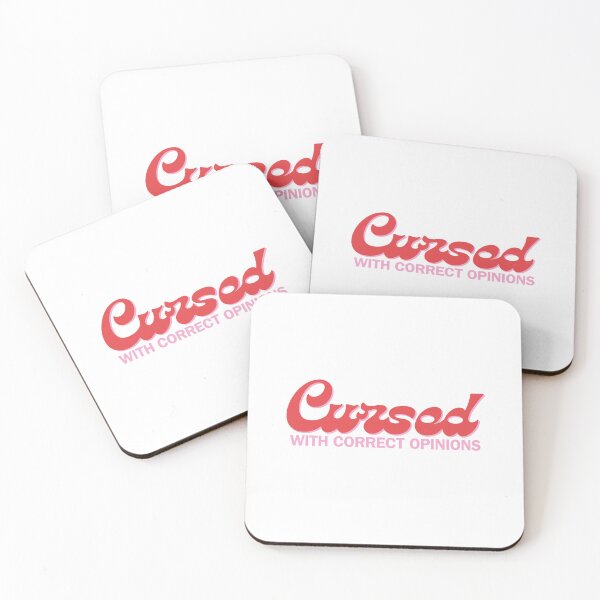 Item preview, Cursed With Correct Opinions version 1 designed and sold by well0kthen.