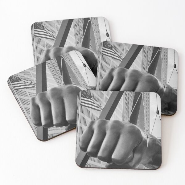 Item preview, Joe Louis Fist with Flag - Detroit, Michigan designed and sold by vozzaphoto.