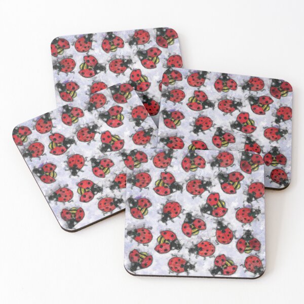 Item preview, Lady bug-abstract 3 pattern designed and sold by StudioViArt.