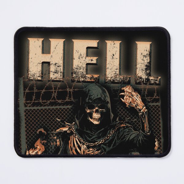 Item preview, Hell in the city skull grunge punk skeleton Street street urban designed and sold by CaozStore.