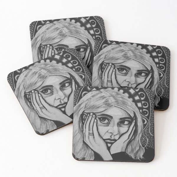 Artikelvorschau, Dotwork-Portrait entworfen und verkauft von Lozzamarie-art.