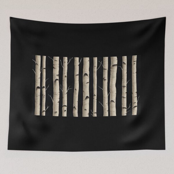 Item preview, Birch Tree Pattern designed and sold by TojoStudios.