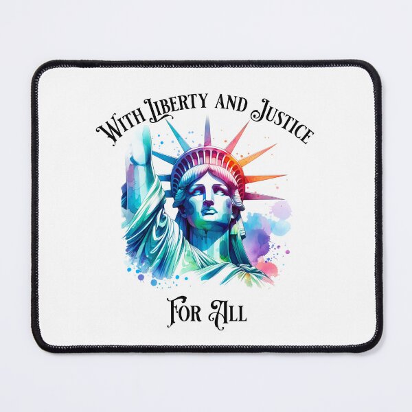 Item preview, With Liberty and Justice For All designed and sold by absurditeestore.