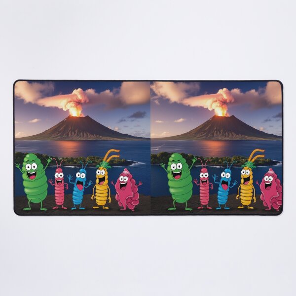 Item preview, Microbes on Big Island Adventure designed and sold by AdoraSticks.